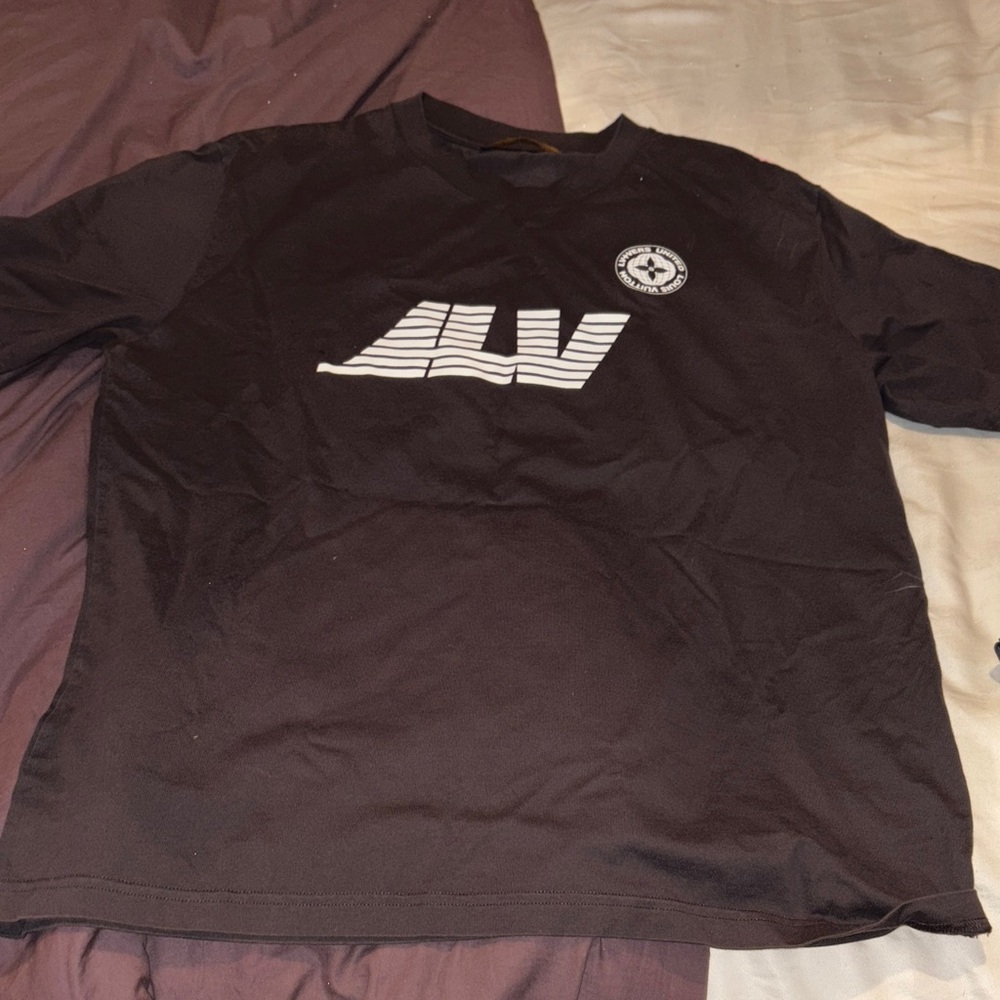 Louis Vuitton Dark Gray Short Sleeve Tee